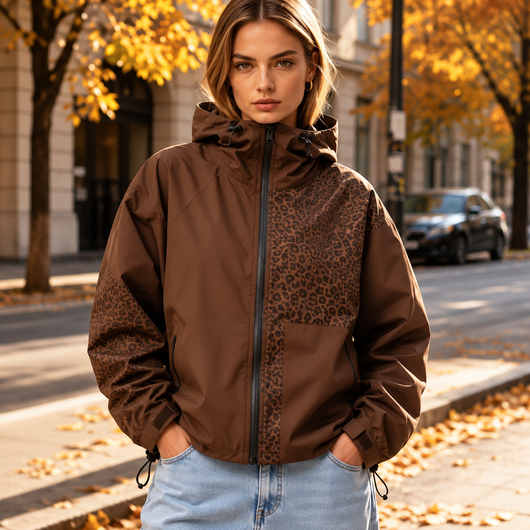 Hidden Leopard Rain Jacket